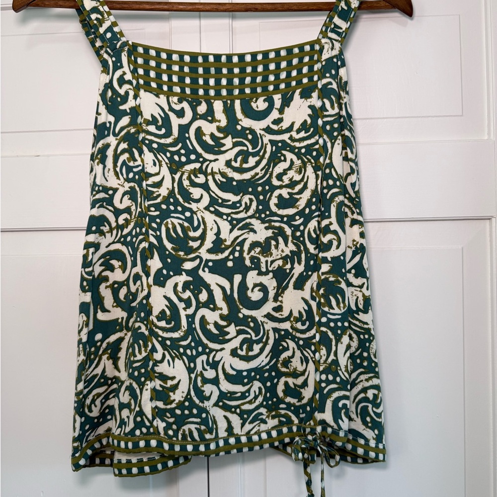 Anthropologie Tiny Jasmine Printed Tank Xtra Small